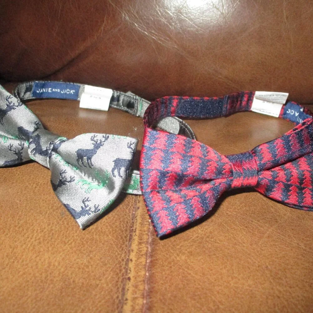Janie and Jack bow ties - 5